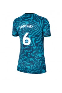 Tottenham Hotspur Davinson Sanchez #6 Voetbaltruitje 3e tenue Dames 2022-23 Korte Mouw